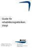 Guide för rehabiliteringskliniken, Växjö