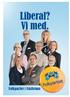 Liberal? Vi med. Folkpartiet i Eskilstuna