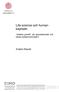 Life science och humankapitalet. Jobless growth på specialiserade och lokala arbetsmarknader? Anders Waxell. research paper 2009:1