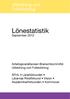 Lönestatistik. Utbildning och Folkbildning. September 2012. Arbetsgivaralliansen Branschkommitté