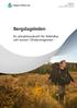 Rapport Datum: 2015-12-10 Författare: Kjell-Ove Nordström. Bergslagsleden. En attraktionskraft för folkhälsa och turism i Örebroregionen
