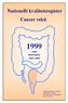 Nationellt kvalitetsregister Cancer rekti 1999 samt tidstrender 1995-1999