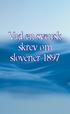 Vad en svensk skrev om slovener 1897