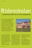 Risbroskolan ny belysning ger bättre ljus och 73 % energibesparing