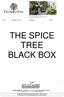 THE SPICE TREE BLACK BOX