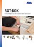 ROT-BOK. En liten idébok om hur man moderniserar äldre radiatorsystem