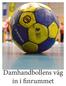 Damhandbollens väg in i finrummet