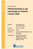 Tillståndsmätning av vägmarkeringarnas. i Norden 2003. VTI notat 44 2004 VTI notat 44-2004. Sven-Olof Lundkvist. Projektnummer 50330