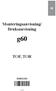 Monteringsanvisning/ Bruksanvisning g60 TOF, TOR K085125D