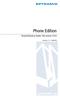 Phone Edition. Pyramid Business Studio, från version 3.41A. Version 1.3 - (140219)