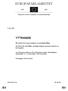 EUROPAPARLAMENTET YTTRANDE. Utskottet för kvinnors rättigheter och jämställdhetsfrågor. 25 juni 2001