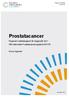 Prostatacancer. Regional kvalitetsrapport för diagnosår 2011 från Nationella Prostatacancerregistret (NPCR) Norra regionen