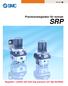 SE120-4 A. Precisionsregulator för renrum SRP. Regulator i rostfritt stål med hög precision och lågt läckflöde