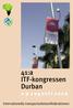 41:a ITF-kongressen Durban 2-9 a u g u s t i 2 0 0 6. Internationella transportarbetarefederationen