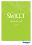 SWICCT. Manual: sw 1.10 2014-05-13