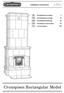 Cronspisen Rectangular Model. Installation Instructions