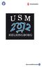 PM 2. GF Fram och Gymnastikförbundets Trupptekniska Kommitté hälsar dig VÄLKOMMEN TILL. JEM -uttagning och USM den 25-27/5-2012 i Helsingborg