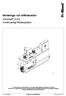 Monterings- och driftinstruktion Ultromat ULFa Kontinuerligt flödessystem