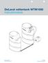 DeLaval vattentank WTM1000 Instruktionsbok