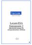 Locum-ESA Entreprenör 2 Säkerhetsanvisningar för entreprenörsarbete i driftrum