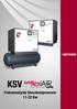 KSV. Frekvensstyrda Skruvkompressorer 11-22 Kw