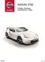 NISSAN 370Z. Prislista, Utrustning, Specifikationer, Färger