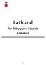 Lathund. för fribyggare i Lunds kommun