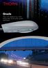 Oracle. Gatu- och vägbelysning i tidlös design med mycket goda optiska egenskaper