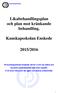 Likabehandlingsplan och plan mot kränkande behandling. Kunskapsskolan Enskede 2015/2016