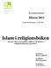 Islam i religionsboken Hur har islam och muslimer skildrats i läroböcker i religionskunskap på gymnasiet?