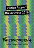 Viktiga Papper Riksårsmöte 2016