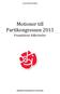 Motioner till Partikongressen 2015