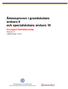 Ämnesproven i grundskolans årskurs 9 och specialskolans årskurs 10. Provrapport Samhällskunskap Årskurs 9 Vårterminen 2014