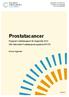 Prostatacancer. Regional kvalitetsrapport för diagnosår 2010 från Nationella Prostatacancerregistret (NPCR) Norra regionen