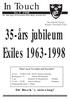 35-års jubileum Exiles 1963-1998