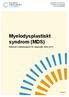 Myelodysplastiskt syndrom (MDS)