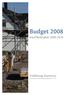 Budget 2008 med flerårsplan 2009-2010