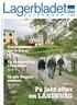 Lagerbladet. Geologiskola om brunnar. En sommaräng i Forsmark. Så gör Ungern numera. Sid 12 13. Sid 4 5. Sid 15 18 Sid 9 11 På jakt efter en LANDSVÄG