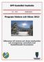 SPF Kastellet Vaxholm. Program Vintern och Våren 2012