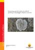Inventering, genetisk studie och artificiell spridning av skorpdagglav (Diploicia canescens)