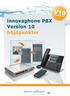 innovaphone PBX Version 10 höjdpunkter