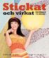 Stickat. och virkat. Vintage på svenska. Birgitta Forslund Åsa Dahlgren. bokförlaget max ström