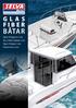 GLAS FIBER BÅTAR. Open Elegance Line Sun Deck Classic Line Open Classic Line Fisherman Line