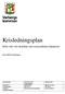 Krisledningsplan. Inför och vid särskilda och extraordinära händelser. Socialförvaltningen. Diarienummer: Krisledningsplan