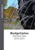 OMSORGSNÄMNDEN BUDGET 2009 OCH 2010 MED PLAN FÖR 2011-2012. Inledning/vision och sammanfattning