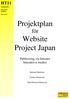 Projektplan för Website Project Japan