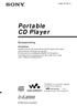 Portable CD Player D-EJ2000. Bruksanvisning 3-245-377-51 (1)