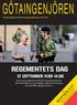 GÖTAINGENJÖREN REGEMENTETS DAG 12 SEPTEMBER 11.00-14.00 RÄNNESLÄTT