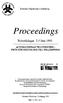 Proceedings. Robotikdagar 2-3 Juni 1993 AUTOMATISERAD TILLVERKNING - FRAN HOGTEKNOLOGI TILL TILLAMPNING