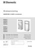 Bruksanvisning RM 7601 L RM 7605 L RM 7651 L RM 7655 L RM 7801 L RM 7805 L RM 7851 L RM 7855 L. Svenska. ABSORPTIONS - KYLSKÅP för FRITIDSFORDON